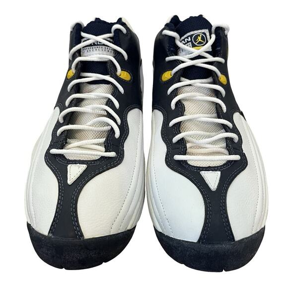 Nike Jordan Jumpman White College Navy 1997 Sneakers Size 9 Mens 136003-141 - Picture 5 of 15